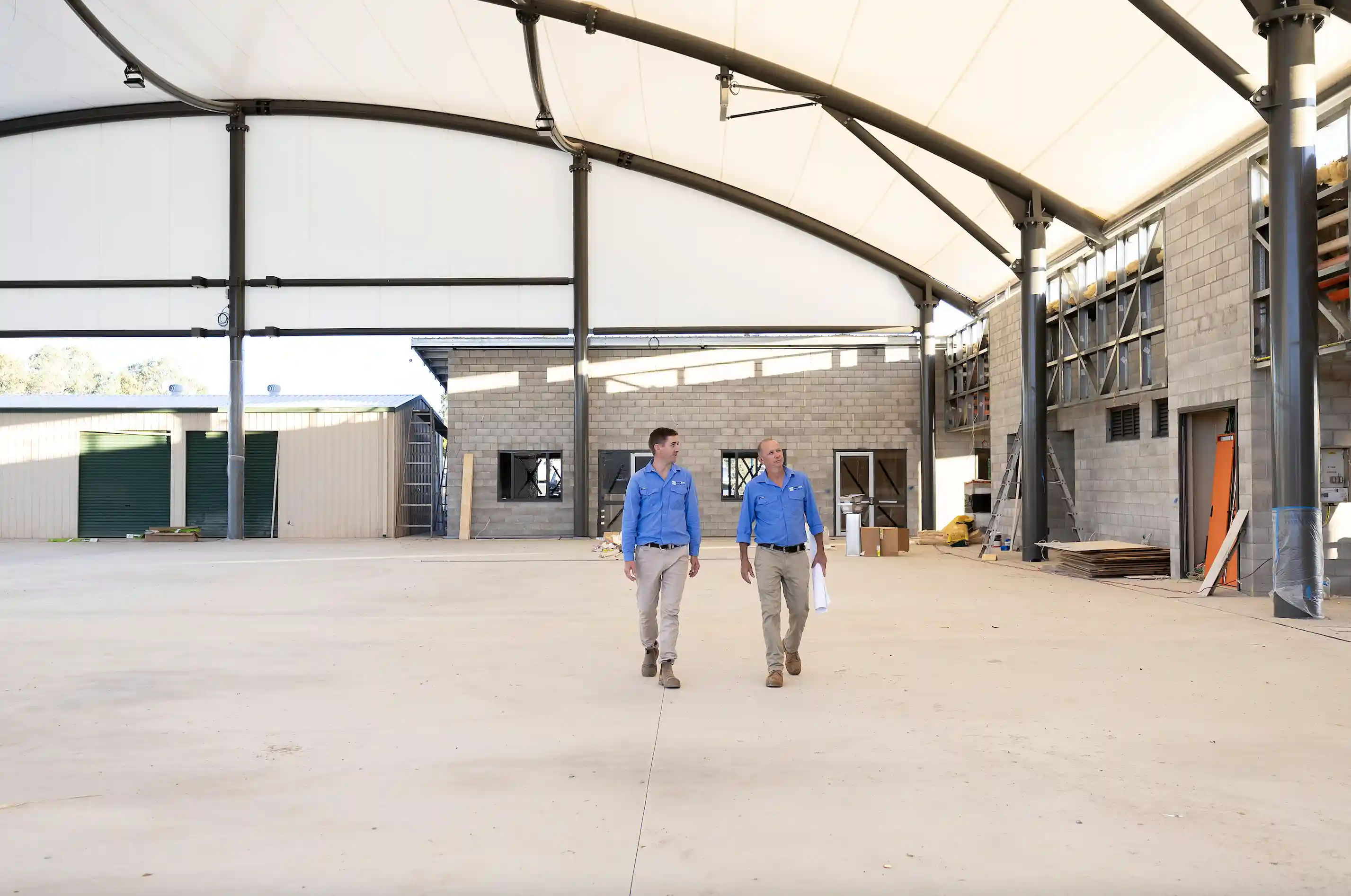 Air conditioning and refrigeration installation Emerald commercial system